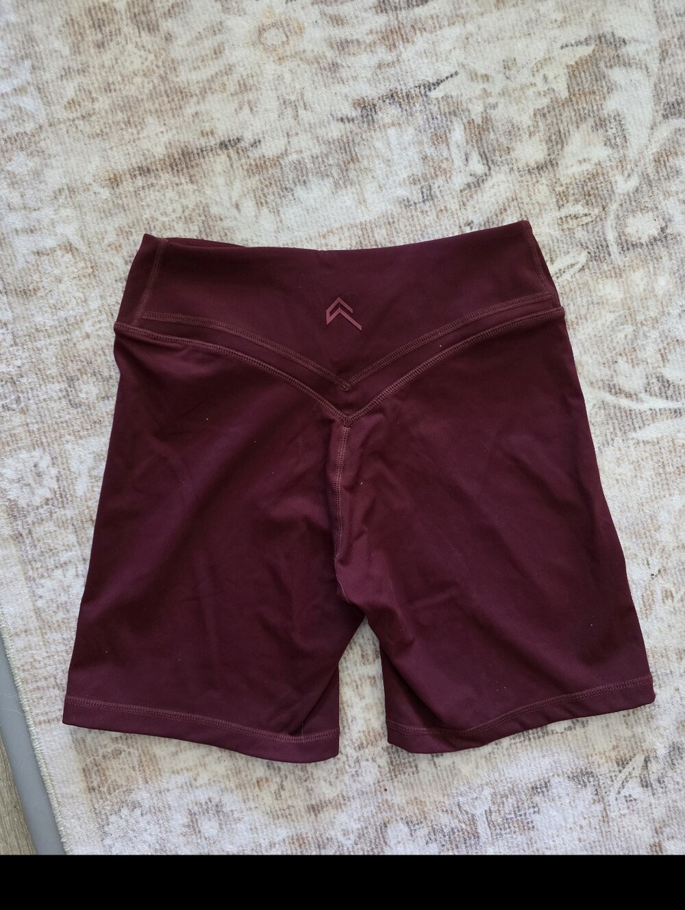 Oner Active Rosewood V-Seam High-Rise Shorts